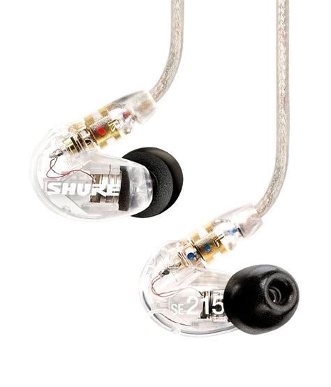 Long gone are the days of trying to jam your keys into your earbuds or using a nail to try and errantly scrape something brown and unpleasant looking out of an. Shure SE215-CL-KCE Sound Isolating Earphones - Buy Shure ...