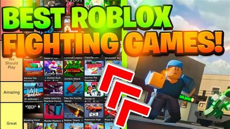 Top 10 Roblox Fighting Games Ranked Youtube