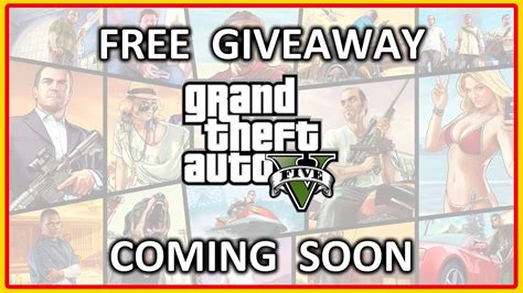 Gta 5 Giveaway Announcement Youtube