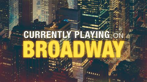 Broadway Shows Now Playing In New York City Wallpaper