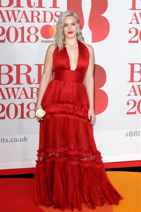 Anne Marie Brit Awards Red Carpet 2018 Popsugar Fashion Uk Photo 23