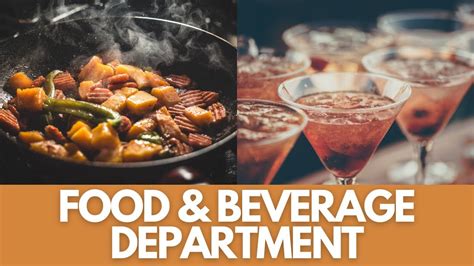 Food And Beverage Department Hotel Management Youtube