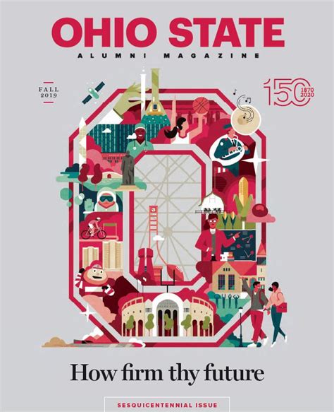 Ohio State Alumni Magazine Sesquicentennial Issue Case