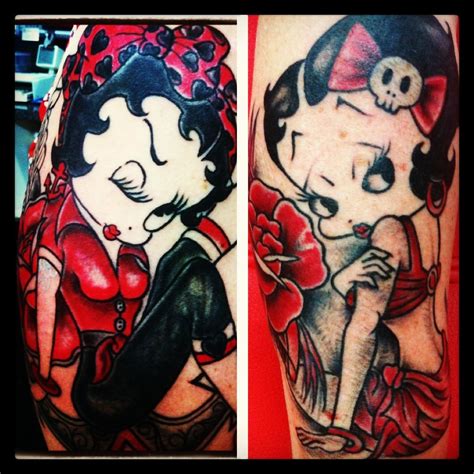 Pin By Glen Hill On Tattoos I Ve Made Betty Boop Tattoos Betty Boop Mom Tattoos