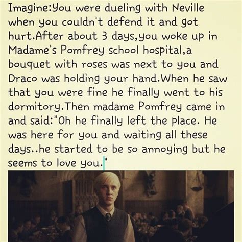 Draco Malfoy Imagines Harry Potter Imagines Draco And Hermione