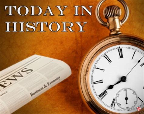 Today In History August 8 Republican American