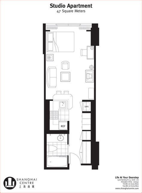 Long Narrow Apartment Floor Plans Small Apartment Plans Studio