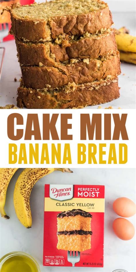 Cake Mix Banana Bread Cake Mix Banana Bread Recipes Using Cake Mix Boxed Cake Mixes Recipes
