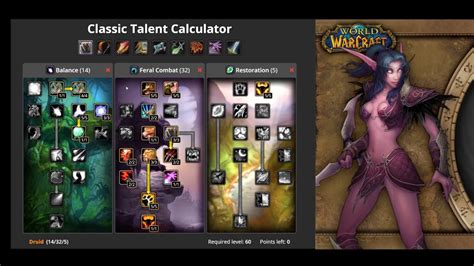 World Of Warcraft Classic Druid Skills World Of Warcraft