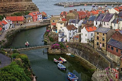 Staithes Yorkshire Fishing Village Photograph By Martyn Arnold Pixels