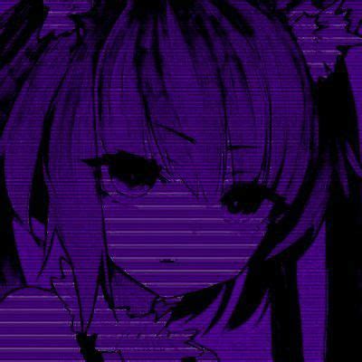 Tenshi In Dark Purple Aesthetic Aesthetic Anime Profile Picture The