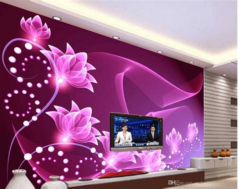 3d Stereoscopic Wallpaper Fashion Decor Home Decoration