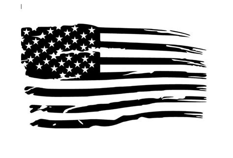 Distressed American Flag Decal Sticker Buy 2 Get 1 Free Choose Size And Color
