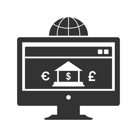 Internet banking Glyph Icons 352321 Vector Art at Vecteezy