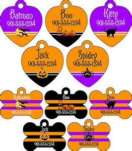 Naming your dog something hilarious will also get him more attention, which he will love. Halloween Themed Pet Id Tags for Dogs & Cats Personalized ...