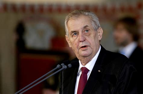 Czech President Too Ill To Work Politicians Discuss Relieving Him Of Duties Reuters