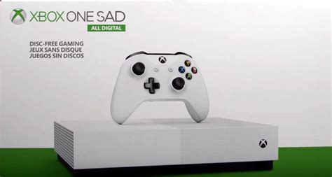Xbox One Sad Edition Rgaming