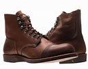 Red Wing - Red Wing Heritage 8111 Iron Ranger 6-Inch Cap Toe Amber Men ...