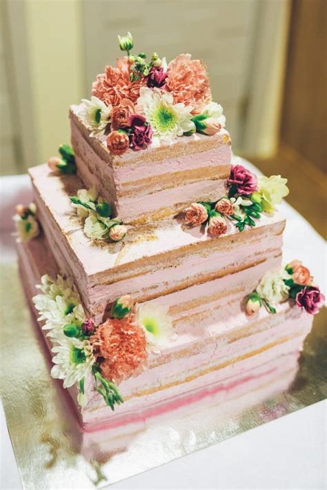 30 wunderschöne Naked Cake Ideen für Hochzeit Hochzeitskiste