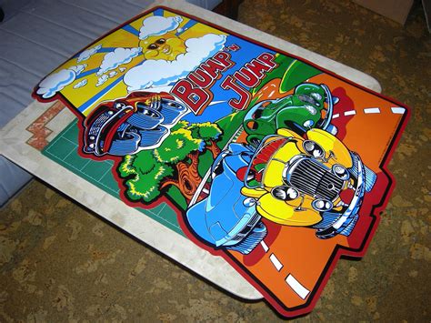 Bump´n Jump Side Arts Bally Midway Arcade Scanned File Assembled