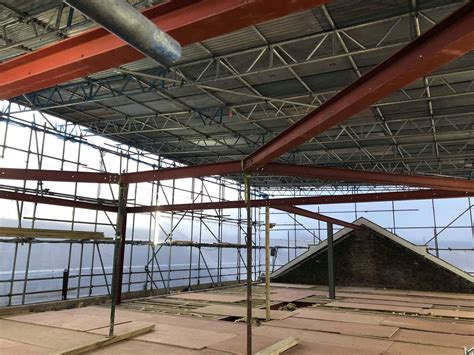 Steel Roof Structure Steel Fabrication Ds Metalworks London