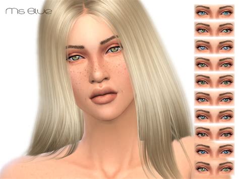 Unique Eyes V1 By Ms Blue At Tsr Sims 4 Updates