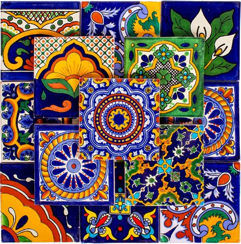 Genuine Mexican Talavera Tiles 4x4 Hand Painted Customize Etsy