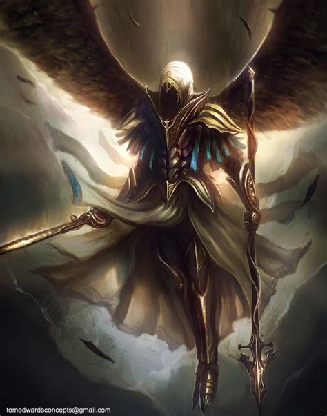 Archangel By Tomedwardsconcepts Sayings Arte De Anjo Anjos E