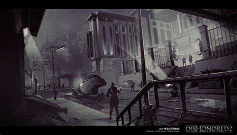 Nicolas Petrimaux Loading Screens Various Artworks From Dishonored 2s Monologues