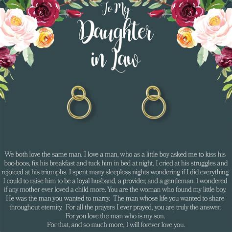 Daughter-In-Law Earrings - Dear Ava | Daughter in law gifts, Birthday daughter in law, Daughter 