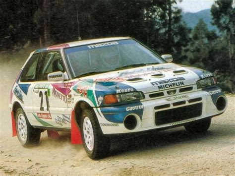 1993 Mazda 323 Gt R Grn Rally （portugal） Sport Automobile Voiture