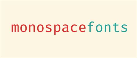 6 Great Monospaced Fonts For Code And Terminal In Fedora Fedora Magazine