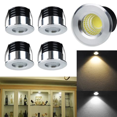 These dimmable wafer lights are under 1. 5 Pack 3W 300 Lumens Mini COB Recessed Ceiling Downlight ...
