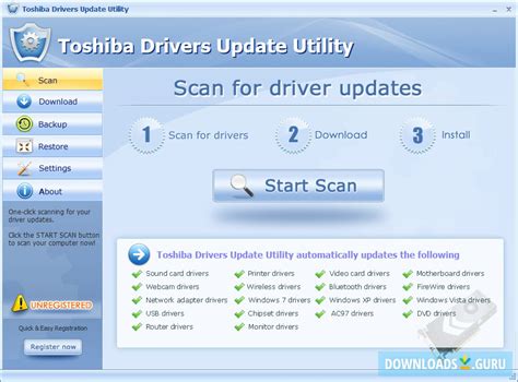 Download Toshiba Drivers Update Utility For Windows 111087 Latest