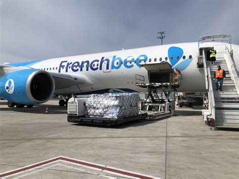 20 Tonnes De Fret Médical à Bord Du Cargo French Bee