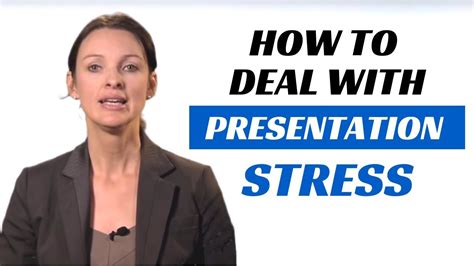 Not all love stories end up in a 'happily ever after' and, sometimes, when they don't, it is for the greater good. How to deal with presentation stress - YouTube