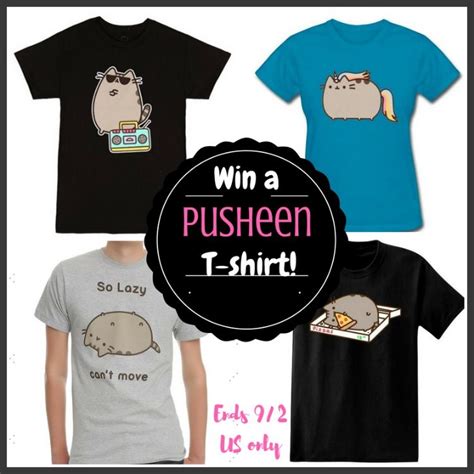 Pusheen T Shirt Of Choice Giveaway Its Free At Last Pusheen T