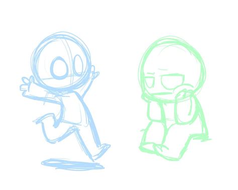 2 Ych Chibis Open Chibi Drawings Chibi Sketch Drawing Expressions