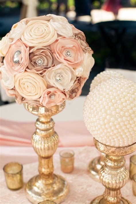 Vintage Pastel Coral Flowers Wedding Reception And Table