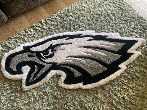 Philadelphia Eagles Rug For A Fan Rtufting