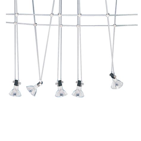 Searchlight 5 Light Contemporary Halogen Spotlight Track Ceiling Light