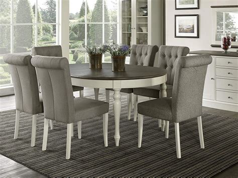 Why don't you try adding some upholstered chairs with nailhead trim and a textural jute area rug underneath to give your guests a soft place to rest their feet? 5 Best Dining Sets in 2020 - Top Rated Modern Dining Room ...