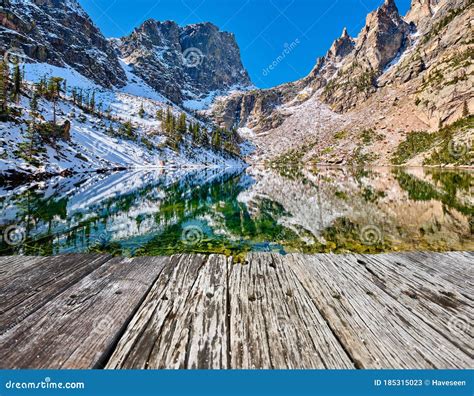 Emerald Lake Rocky Mountains Colorado Usa Stock Image Image Of