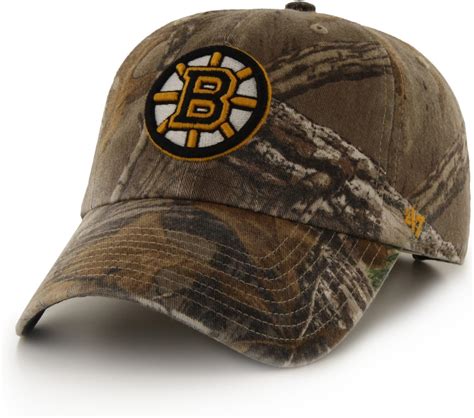 47 Nhl Boston Bruins Big Buck Clean Up Camo Adjustable