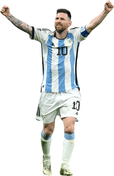 Lionel Messi Football Render 61653 Footyrenders Image