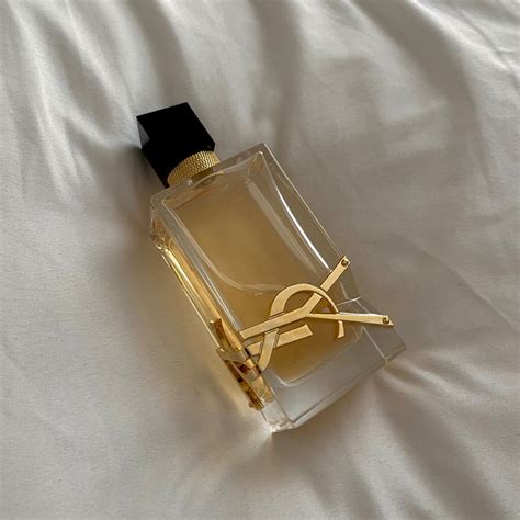 Ysl Libre Perfume Designer Gold Bottle Aesthetic Neutral