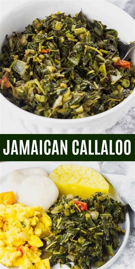 Maybe you would like to learn more about one of these? Jamaican Callaloo | Jamaican recipes, Recipes, Vegan soul food