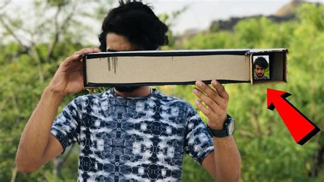 How To Make A Periscope Using Cardboard Easy Way Yash Ki Kartute Youtube