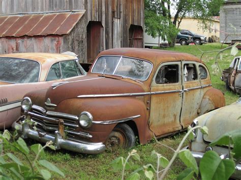 Old Barn And Rusty Cars Rusty Cars Old Cars Abandoned Cars