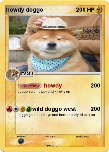 Pokémon Howdy Doggo Howdy My Pokemon Card
